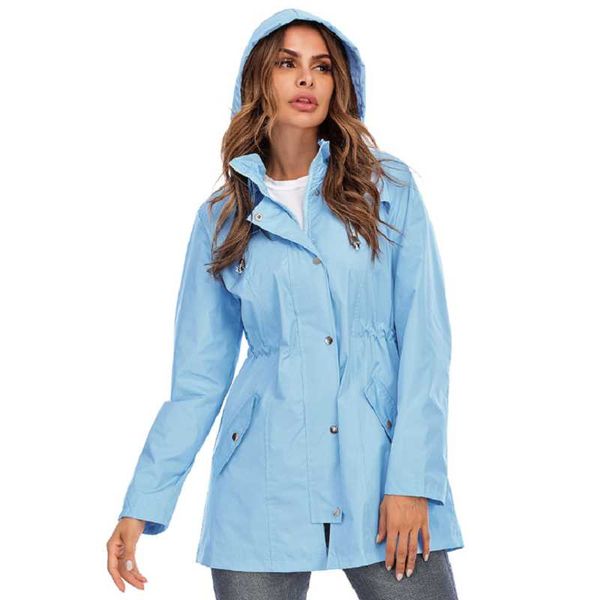 women's jackets 2021 women raincoats jacket coats hooded sunsets long autumn winter windbreaker waterproof sports hiking, Black;brown
women's jackets 2021 women raincoats jacket coats hooded sunsets long autumn winter windbreaker waterproof sports hiking, Black;brown