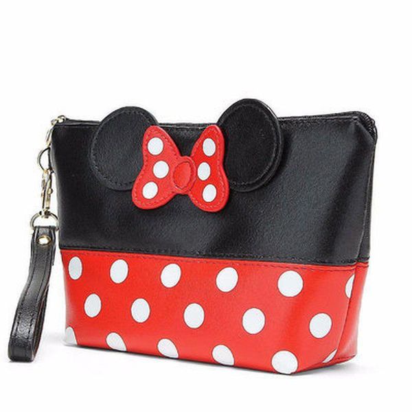 cosmetic bags & cases mini mouse women makeup bag cartoon dot large bow tie clutch packages pu leather bolsa feminina
cosmetic bags & cases mini mouse women makeup bag cartoon dot large bow tie clutch packages pu leather bolsa feminina
