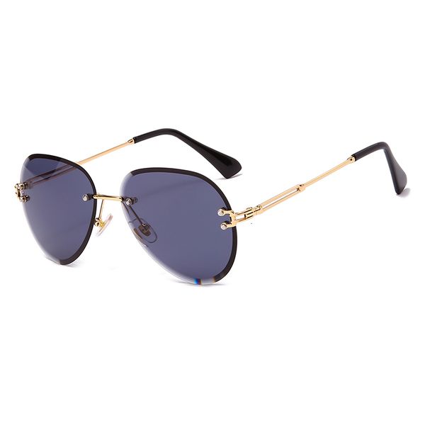 sunglasses brand design rimless luxury women metal sun glasses retro shades uv400 eyewear oculos gafas de sol, White;black
sunglasses brand design rimless luxury women metal sun glasses retro shades uv400 eyewear oculos gafas de sol, White;black