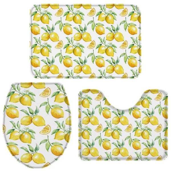watercolor fruit white yellow bathroom rug set toilet cover mat pedestal non-slip accessories bath accessory
watercolor fruit white yellow bathroom rug set toilet cover mat pedestal non-slip accessories bath accessory