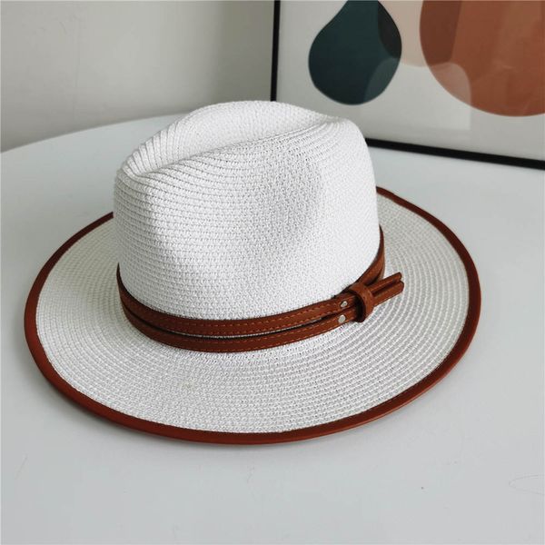 2021 wide brim hats fedora women solid ribbon band formal dress wedding jazz caps classic red green white felted spring men a1, Blue;gray
2021 wide brim hats fedora women solid ribbon band formal dress wedding jazz caps classic red green white felted spring men a1, Blue;gray