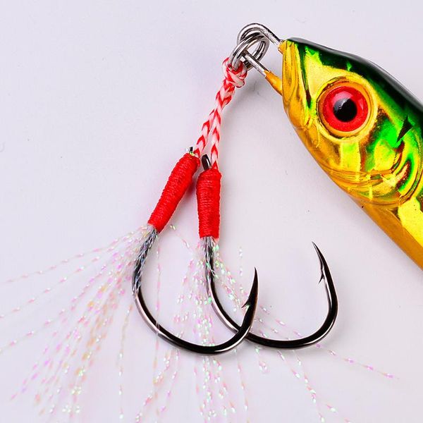 fishing hooks 10pcs iron plate hooks, feather hook, tied hair lure hook double for sea barbed
fishing hooks 10pcs iron plate hooks, feather hook, tied hair lure hook double for sea barbed