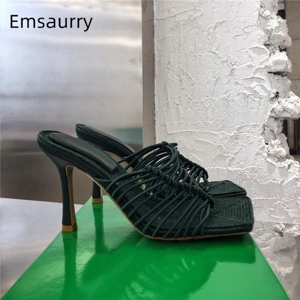 stretch elastic narrow band slip-on lazyman mules thin high heel square toe slingbacks sandals for girls women summer, Black
stretch elastic narrow band slip-on lazyman mules thin high heel square toe slingbacks sandals for girls women summer, Black