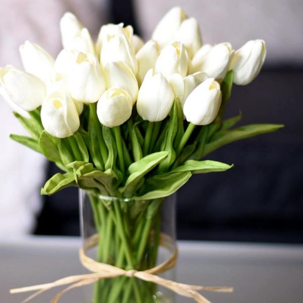 decorative flowers & wreaths 10 pieces of multi-color artificial tulips real touch bouquet wedding bouquets
decorative flowers & wreaths 10 pieces of multi-color artificial tulips real touch bouquet wedding bouquets