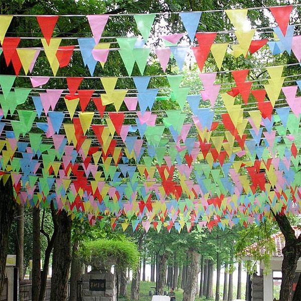 party decoration 50 meters handmade cloth bunting diy birthday banner pennant wedding string flag
party decoration 50 meters handmade cloth bunting diy birthday banner pennant wedding string flag