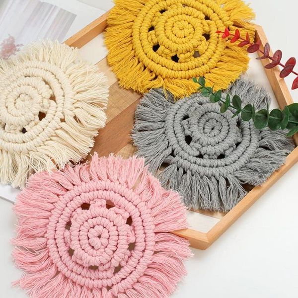 mats & pads home creative cotton braid handmade macrame cup cushion bohemia style non-slip mat ceramic tableware set tea glasses
mats & pads home creative cotton braid handmade macrame cup cushion bohemia style non-slip mat ceramic tableware set tea glasses