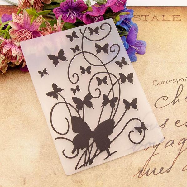 butterfly rectangular plastic embossing mould paper template board diy scrapbook printing clip craft tools
butterfly rectangular plastic embossing mould paper template board diy scrapbook printing clip craft tools