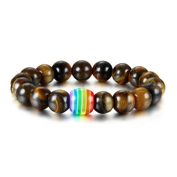 gay pride rainbow natural tiger eye stone lava rock beaded bracelets for men women wholesale beaded, strands, Black
gay pride rainbow natural tiger eye stone lava rock beaded bracelets for men women wholesale beaded, strands, Black