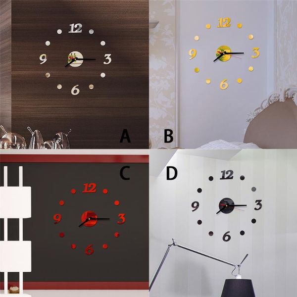 home decoration wall clock big mirror clocks modern design diy sticker unique gift fashion
home decoration wall clock big mirror clocks modern design diy sticker unique gift fashion