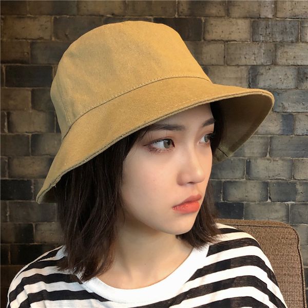 cowboy fisherman's hat women's summer two sides casual versatile solid shade men's yellow basin hat
cowboy fisherman's hat women's summer two sides casual versatile solid shade men's yellow basin hat