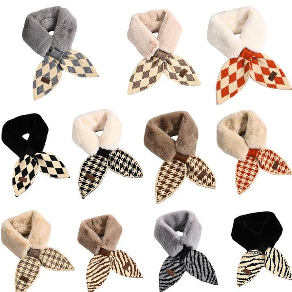 scarves winter thick warm faux fur neck collar scarf neckerchief women houndstooth designer knitted scarfs for ladies, Blue;gray
scarves winter thick warm faux fur neck collar scarf neckerchief women houndstooth designer knitted scarfs for ladies, Blue;gray