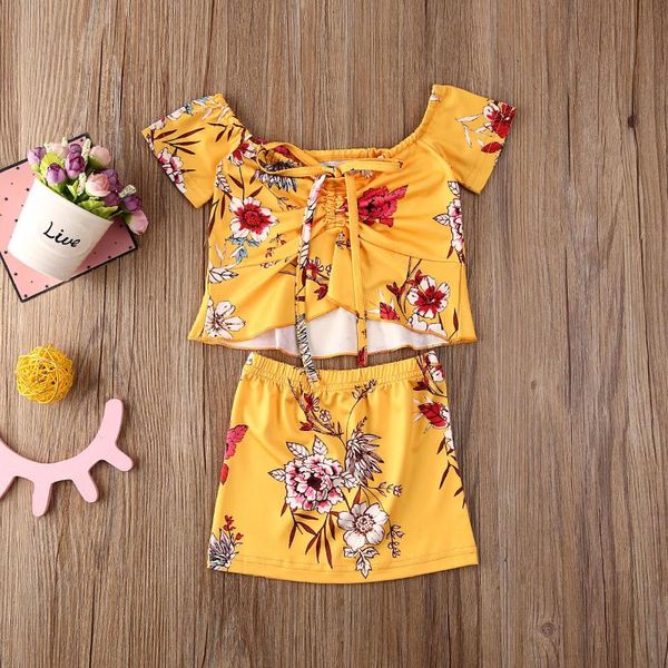 clothing sets baby & children's 1-6years kid summer infant kids girl bandage skirts 2pcs set floral outfits clothes sunsuit, White
clothing sets baby & children's 1-6years kid summer infant kids girl bandage skirts 2pcs set floral outfits clothes sunsuit, White