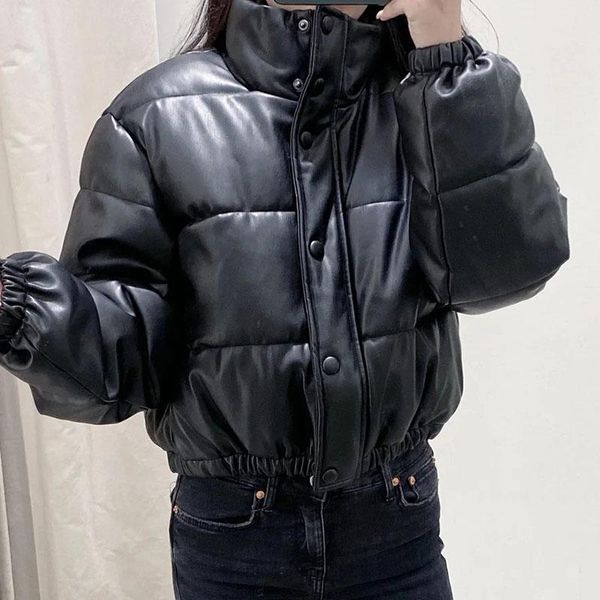 women's down & parkas bomber jacket women 2021 streetwear windbreaker zipper autumn pu black padded coats female winter parka raincoats
women's down & parkas bomber jacket women 2021 streetwear windbreaker zipper autumn pu black padded coats female winter parka raincoats