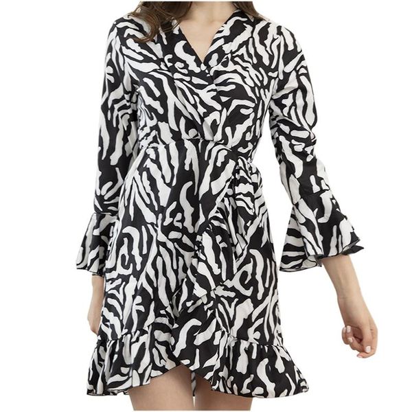 casual dresses slim spring summer stripe striped flared long sleeve irregular dress v-neck high waist lotus leaf pendulum #294, Black;gray
casual dresses slim spring summer stripe striped flared long sleeve irregular dress v-neck high waist lotus leaf pendulum #294, Black;gray