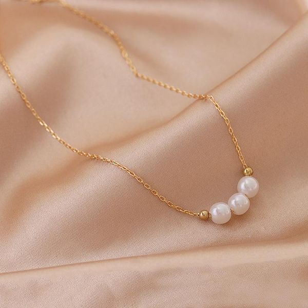 chains juorest bohemian chocker necklaces for women girl fashion gold color long pearl pendant necklace simple short collar jewelry, Silver
chains juorest bohemian chocker necklaces for women girl fashion gold color long pearl pendant necklace simple short collar jewelry, Silver