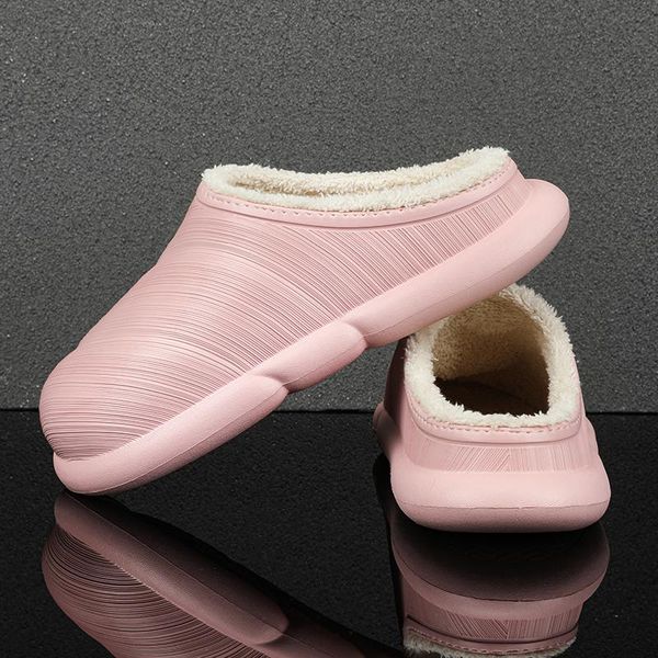 slippers women's cotton winter pure color indoor half-pack men women thick-soled anti-skid warm couple shoes, Black
slippers women's cotton winter pure color indoor half-pack men women thick-soled anti-skid warm couple shoes, Black