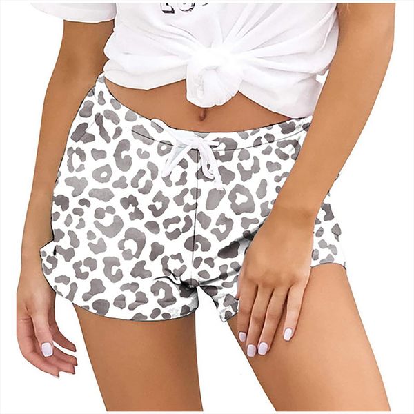 summer pants leopard womens shorts high waist elastic cotton women beach casual stuff booty, White;black
summer pants leopard womens shorts high waist elastic cotton women beach casual stuff booty, White;black