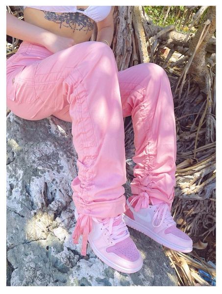 women's pants & capris bcaktoschool millennium retro y2k mid-low waist drawstring pleated pink straight, Black;white
women's pants & capris bcaktoschool millennium retro y2k mid-low waist drawstring pleated pink straight, Black;white