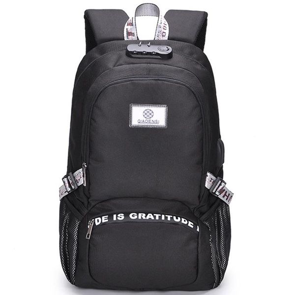 backpack men women usb charging earphone hole school key lock anti-theft bag children shoulder mochila
backpack men women usb charging earphone hole school key lock anti-theft bag children shoulder mochila