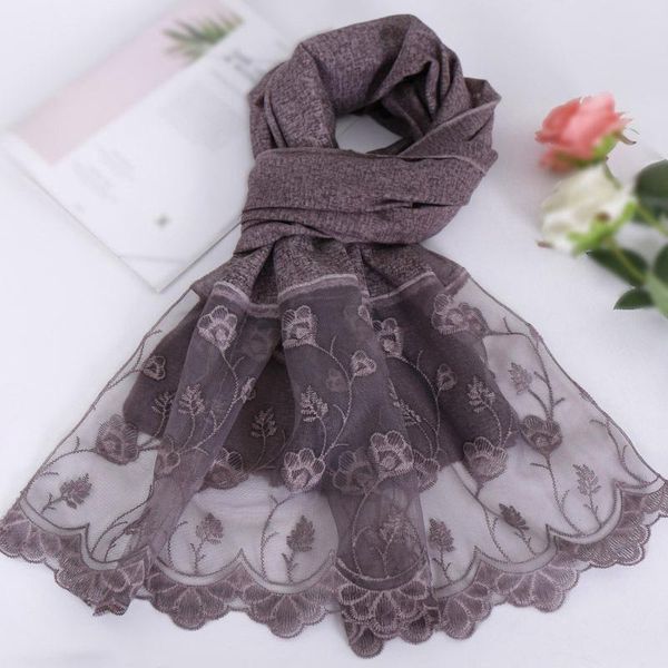 scarves 2021 women plain lace floral patchwork viscose shawl scarf autumn winter wrap pashmina stole muslim hijab sjaal, Blue;gray
scarves 2021 women plain lace floral patchwork viscose shawl scarf autumn winter wrap pashmina stole muslim hijab sjaal, Blue;gray