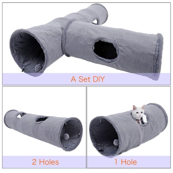 cat toys durable suede material kitten s/m foldable funny pet tunnel play tubes cats training toy
cat toys durable suede material kitten s/m foldable funny pet tunnel play tubes cats training toy