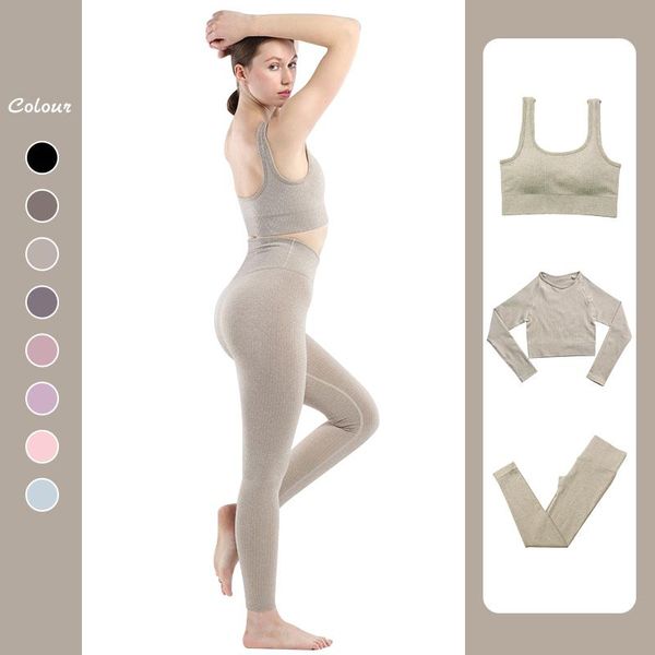 yoga outfit seamless leggings women gym clothing female high waist pants tracksuit fitness 2 piece set long sleeve top
yoga outfit seamless leggings women gym clothing female high waist pants tracksuit fitness 2 piece set long sleeve top
