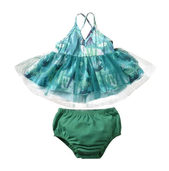 children's clothes kids summer 2pcs baby girls set leaf print v-neck sling solid color elastic waist short pants one-pieces, Black
children's clothes kids summer 2pcs baby girls set leaf print v-neck sling solid color elastic waist short pants one-pieces, Black