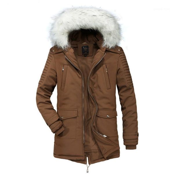 men's down & parkas european size winter jackets casual loose long thick warm windproof high-quality cotton coats, Black
men's down & parkas european size winter jackets casual loose long thick warm windproof high-quality cotton coats, Black
