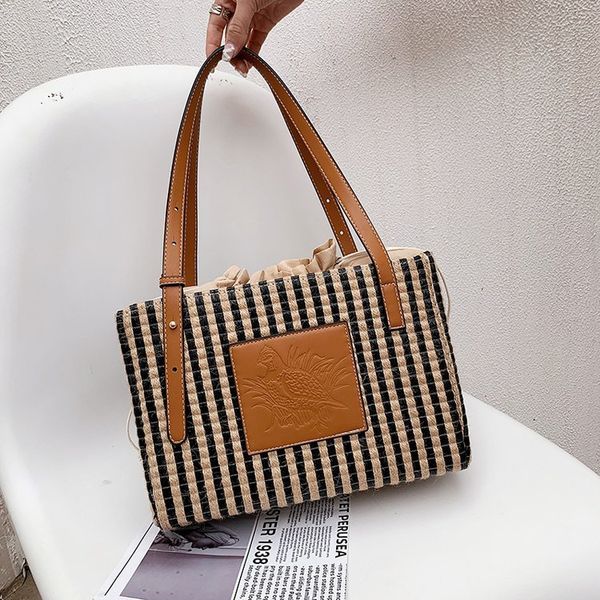 luxury handbags in the current season, high-capacity one shoulder straw woven tote bag for women 2021 new trendy net red handbag is popular
luxury handbags in the current season, high-capacity one shoulder straw woven tote bag for women 2021 new trendy net red handbag is popular