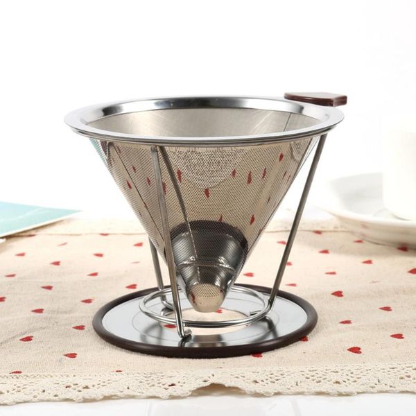 coffee filters kitchen making tools filter stainless steel cone dropper double grid bracket into household
coffee filters kitchen making tools filter stainless steel cone dropper double grid bracket into household