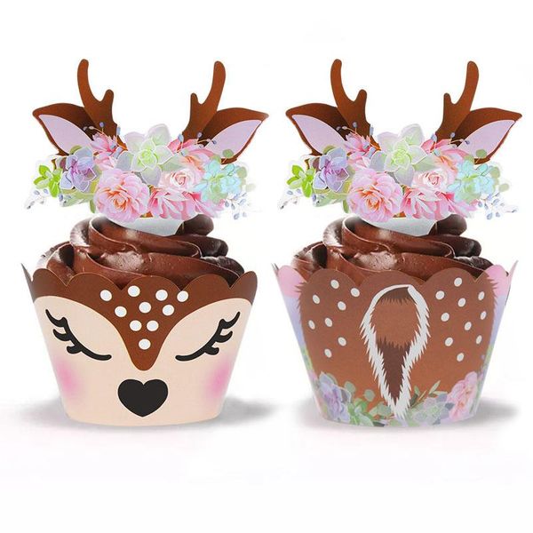 other event & party supplies 12 set cartoon deer cupcake wrappers ers for christmas decoration reindeer cake decorating home baking acce
other event & party supplies 12 set cartoon deer cupcake wrappers ers for christmas decoration reindeer cake decorating home baking acce