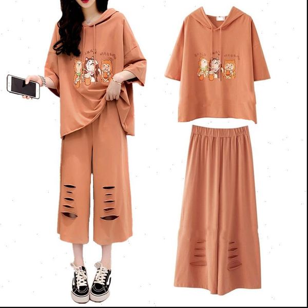womens tracksuits two piece set women loose casual streetwear cartoon dog print hooded t shirt hollow out wide leg pants, Gray
womens tracksuits two piece set women loose casual streetwear cartoon dog print hooded t shirt hollow out wide leg pants, Gray