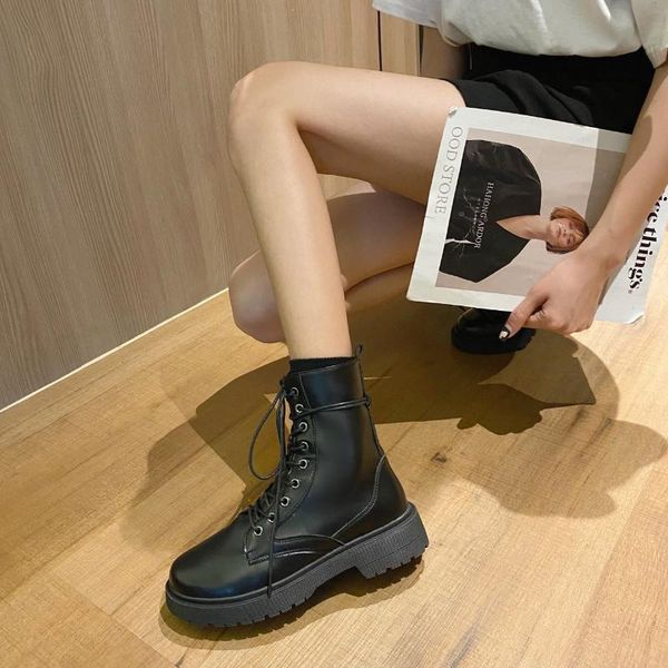 boots women pu leather white ankle motorcycle female spring autumn winter shoes woman punk botas mujer, Black
boots women pu leather white ankle motorcycle female spring autumn winter shoes woman punk botas mujer, Black