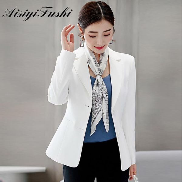 women's suits & blazers blazer suit jacket women casual solid color single breasted coat ol outerwear high quality, White;black
women's suits & blazers blazer suit jacket women casual solid color single breasted coat ol outerwear high quality, White;black