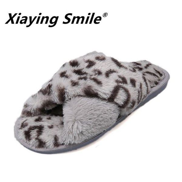 slippers xiaying smile 2021 autumn and winter leopard-print home female fashion wear indoor outdoor plush warm non-slip, Black
slippers xiaying smile 2021 autumn and winter leopard-print home female fashion wear indoor outdoor plush warm non-slip, Black