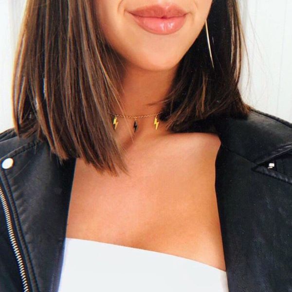 2020 shape necklace for women fashion gold link chain choker necklaces collar charm neck bijoux femme jewelry gift, Silver
2020 shape necklace for women fashion gold link chain choker necklaces collar charm neck bijoux femme jewelry gift, Silver
