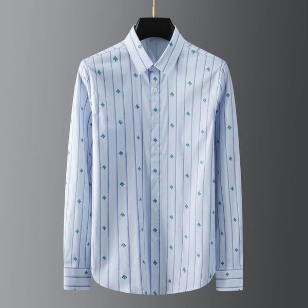 men's dress shirts full-width cotton digital summer direct spray stripe printing slim long-sleeved shirt sfor men buttons harajuku, White;black
men's dress shirts full-width cotton digital summer direct spray stripe printing slim long-sleeved shirt sfor men buttons harajuku, White;black