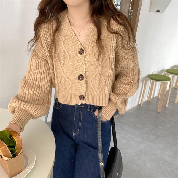women's knits & tees autumn and winter style casual v-neck long-sleeved single breasted short solid color cardigan sweater coat clothin, White
women's knits & tees autumn and winter style casual v-neck long-sleeved single breasted short solid color cardigan sweater coat clothin, White