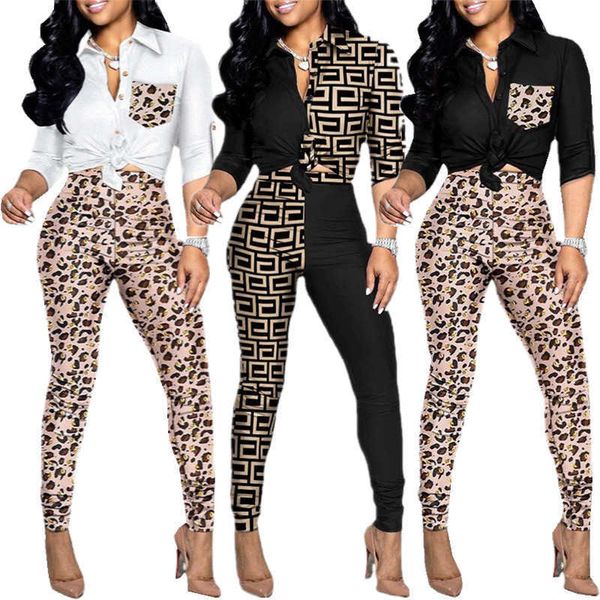 autumn new casual suit 5 / 4 sleeve lapel short shirt printed casual pants 2-piece set, White
autumn new casual suit 5 / 4 sleeve lapel short shirt printed casual pants 2-piece set, White
