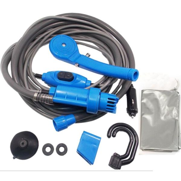 camping shower 12v electric outdoor water bag kit for travel car washing hiking flowering plants watering bags
camping shower 12v electric outdoor water bag kit for travel car washing hiking flowering plants watering bags