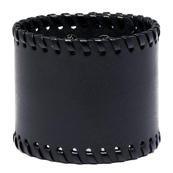 tennis 6cm wide wrap leather bracelet flat black brown genuine simple fashion jewelry gift men women, Golden;silver
tennis 6cm wide wrap leather bracelet flat black brown genuine simple fashion jewelry gift men women, Golden;silver