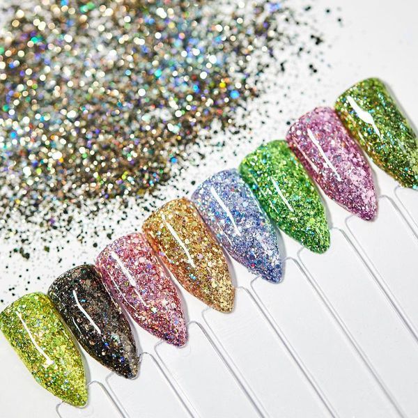 nail glitter sequins manicure pigment colorful shining powder for art decorations1, Silver;gold
nail glitter sequins manicure pigment colorful shining powder for art decorations1, Silver;gold