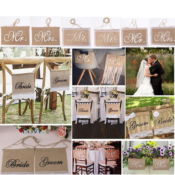 23cm mr. & mrs. burlap chair banner set sign garland rustic wedding party decoration sashes
23cm mr. & mrs. burlap chair banner set sign garland rustic wedding party decoration sashes