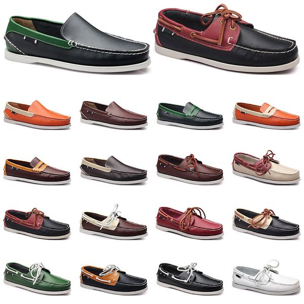 110 womens sneakers sailing shoe mens casual leather shoes black white red green orange brown outdoor trainers size 38-45
110 womens sneakers sailing shoe mens casual leather shoes black white red green orange brown outdoor trainers size 38-45