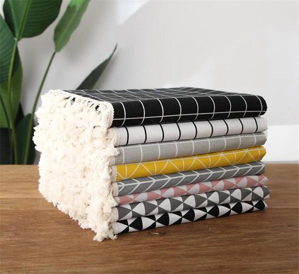 table cloth japan style modern plaid tassel linen cotton rectangle tablecloth dustproof covers home decor
table cloth japan style modern plaid tassel linen cotton rectangle tablecloth dustproof covers home decor