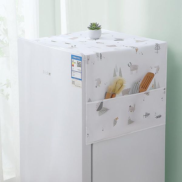 storage bags transparent printing waterproof refrigerator cover cloth dust hanging bag
storage bags transparent printing waterproof refrigerator cover cloth dust hanging bag