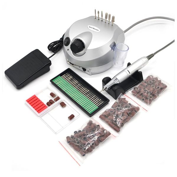 nail drill & accessories silver electric machine professional polisher tools art file bits manicure kit 35000 rpm 110v/220v
nail drill & accessories silver electric machine professional polisher tools art file bits manicure kit 35000 rpm 110v/220v