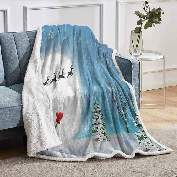 Fleece Throw Blankets Jolly Snowman Under Full Moon Waving to Santa Claus with Reindeer Sleigh Kids Super Soft Warm Blanket for
Fleece Throw Blankets Jolly Snowman Under Full Moon Waving to Santa Claus with Reindeer Sleigh Kids Super Soft Warm Blanket for