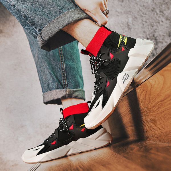 2021 spring fashion red mens sneakers breathable mesh sock shoes men platform casual sneaker mens trainers zapatillas hombre
2021 spring fashion red mens sneakers breathable mesh sock shoes men platform casual sneaker mens trainers zapatillas hombre