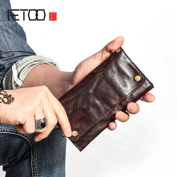 wallets aetoo retro wallet men long section young vintage ultra-thin soft doka bit leather japan and south korea personality full leathe, Red;black
wallets aetoo retro wallet men long section young vintage ultra-thin soft doka bit leather japan and south korea personality full leathe, Red;black